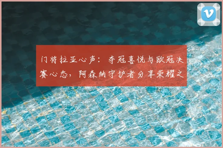 门将拉亚心声:夺冠喜悦与欧冠决赛心态,阿森纳守护者分享荣耀之旅