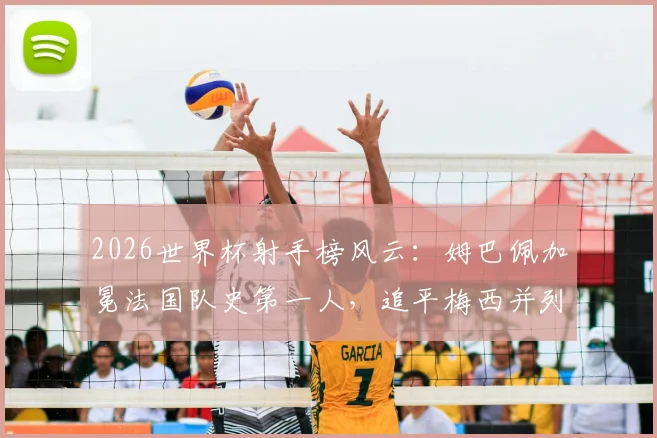2026世界杯射手榜风云:姆巴佩加冕法国队史第一人,追平梅西并列历史第四,附完整榜单与纪录分析